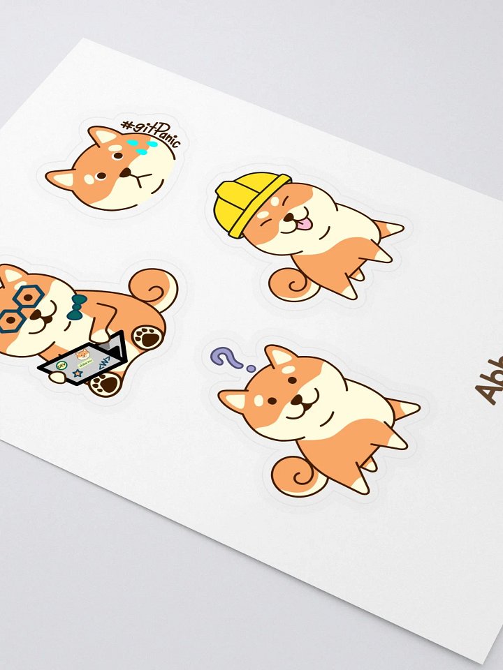Shiba Sticker Sheet product image (2)