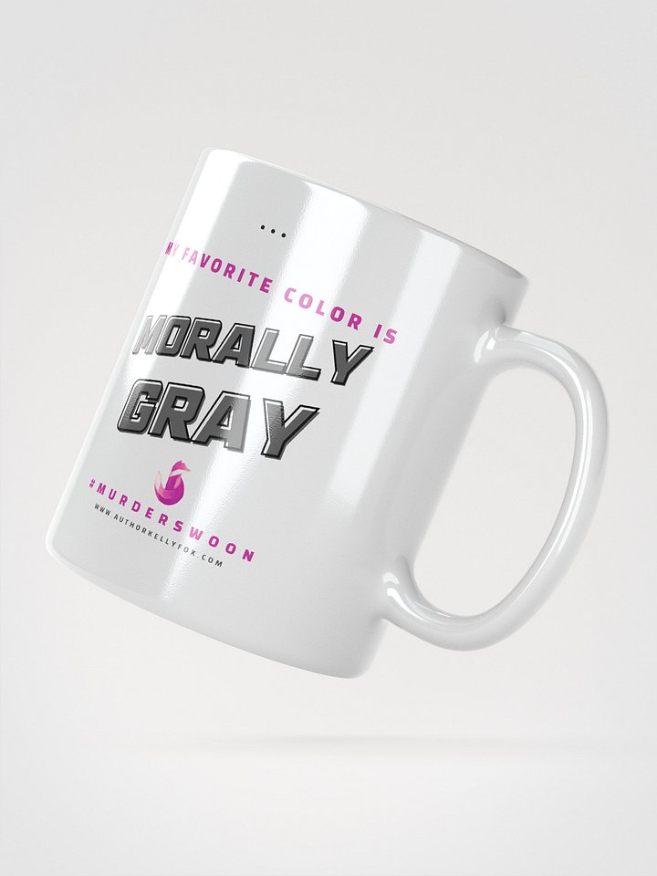 Morally Gray Mug - White product image (2)