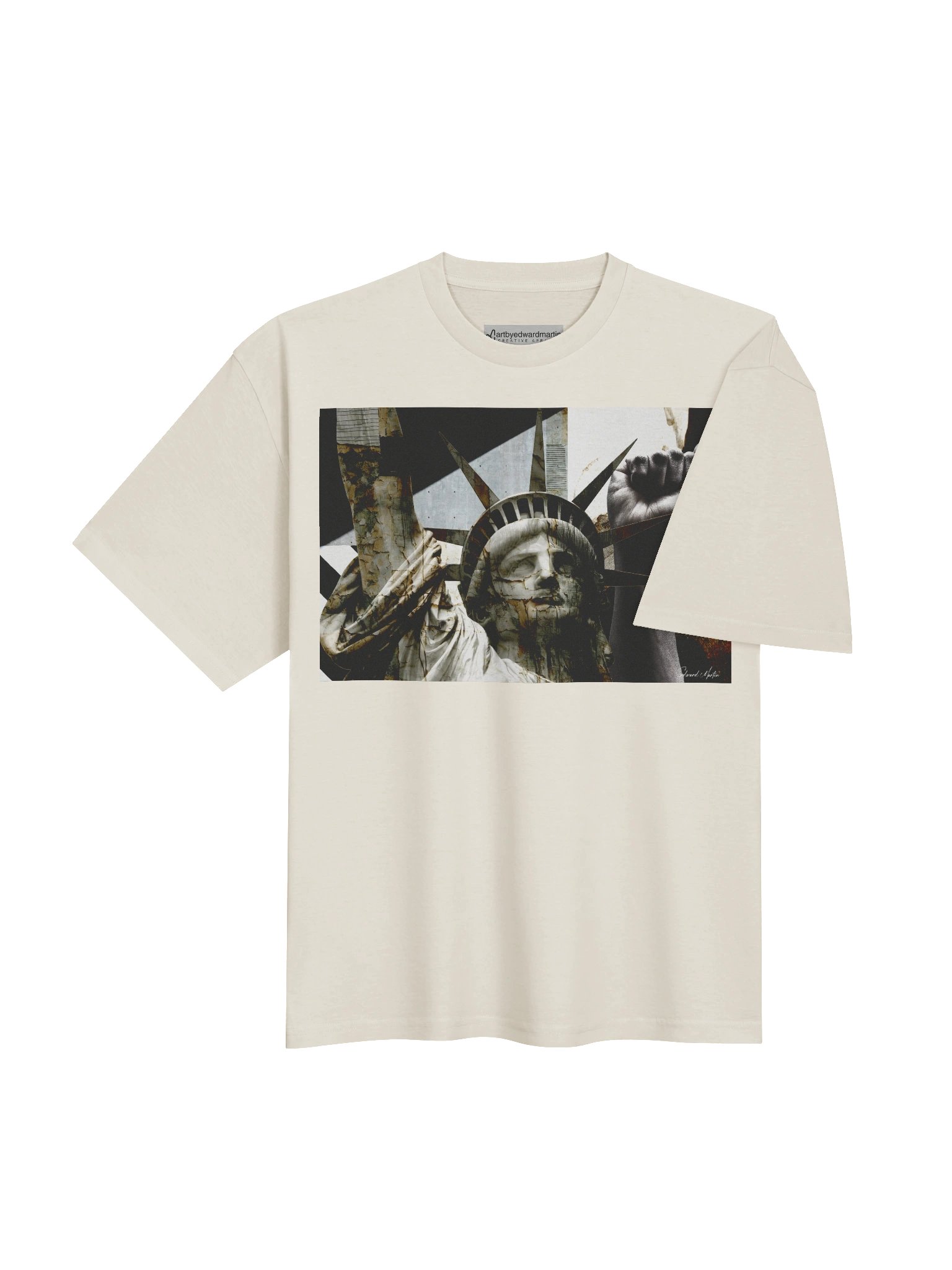 Before It's Too Late-Stand UP by Edward Martin Oversized Tee product image (8)