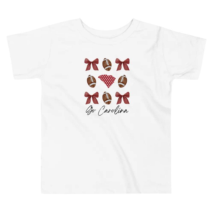 Toddler Girls Carolina Football T-Shirt (Homemade) product image (2)