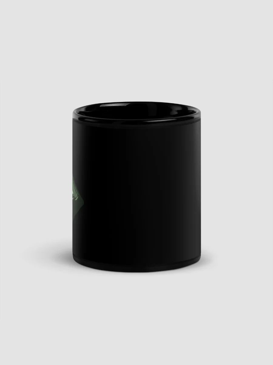 104.6 FM Logo black glossy mug product image (2)