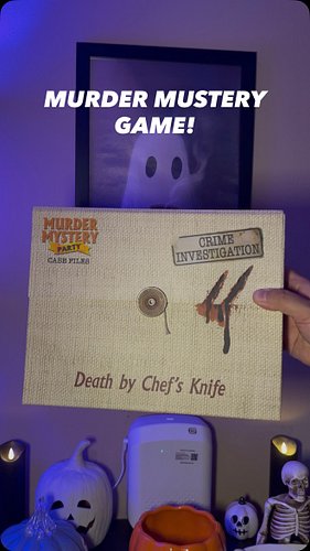 ITS ALWAYS A PERFECT TIME TO SOLVE A MURDER MYSTERY! Have you ever wanted to be the detective that solves the murder? Well no...