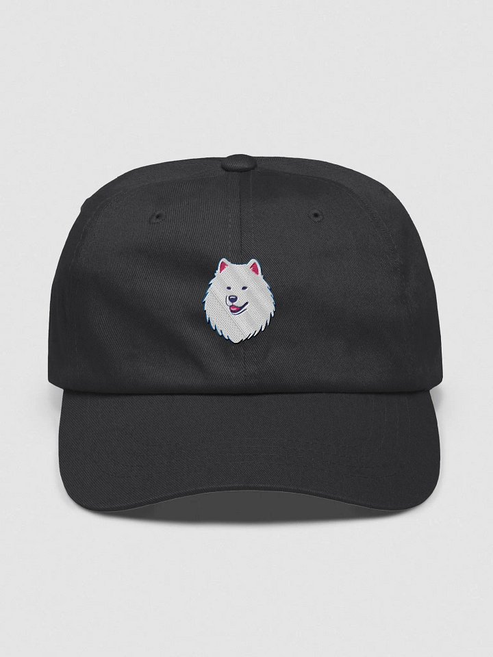 Smiling Samoyed Dad Hat product image (3)