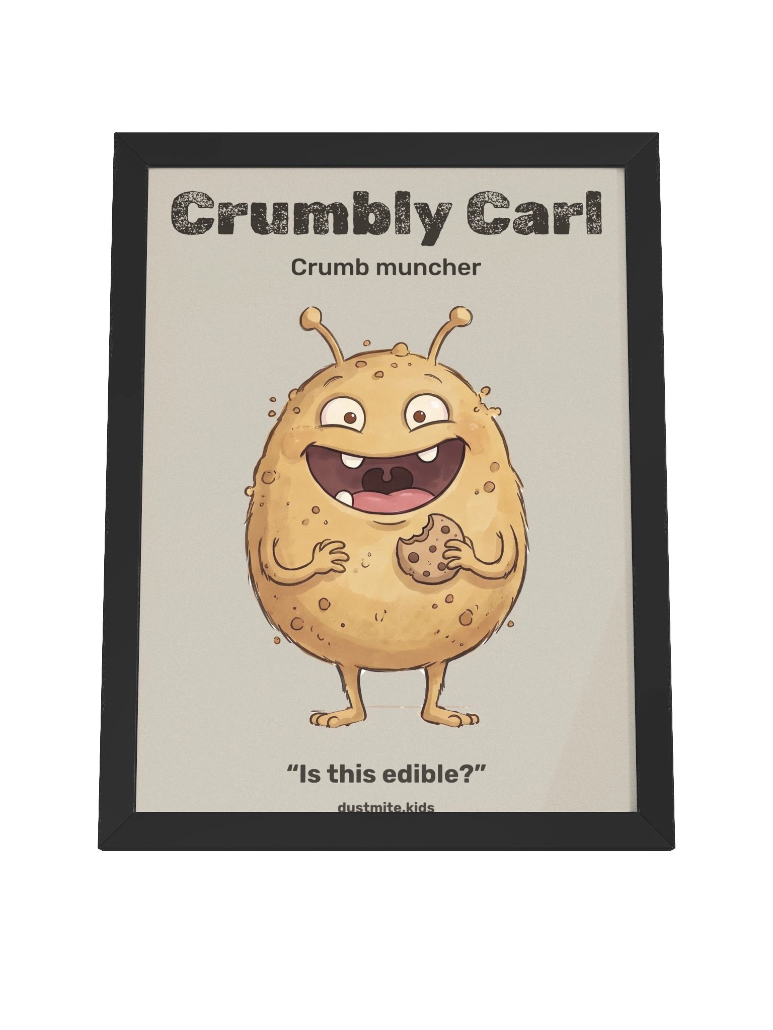 Crumbly Carl Framed Poster product image (22)