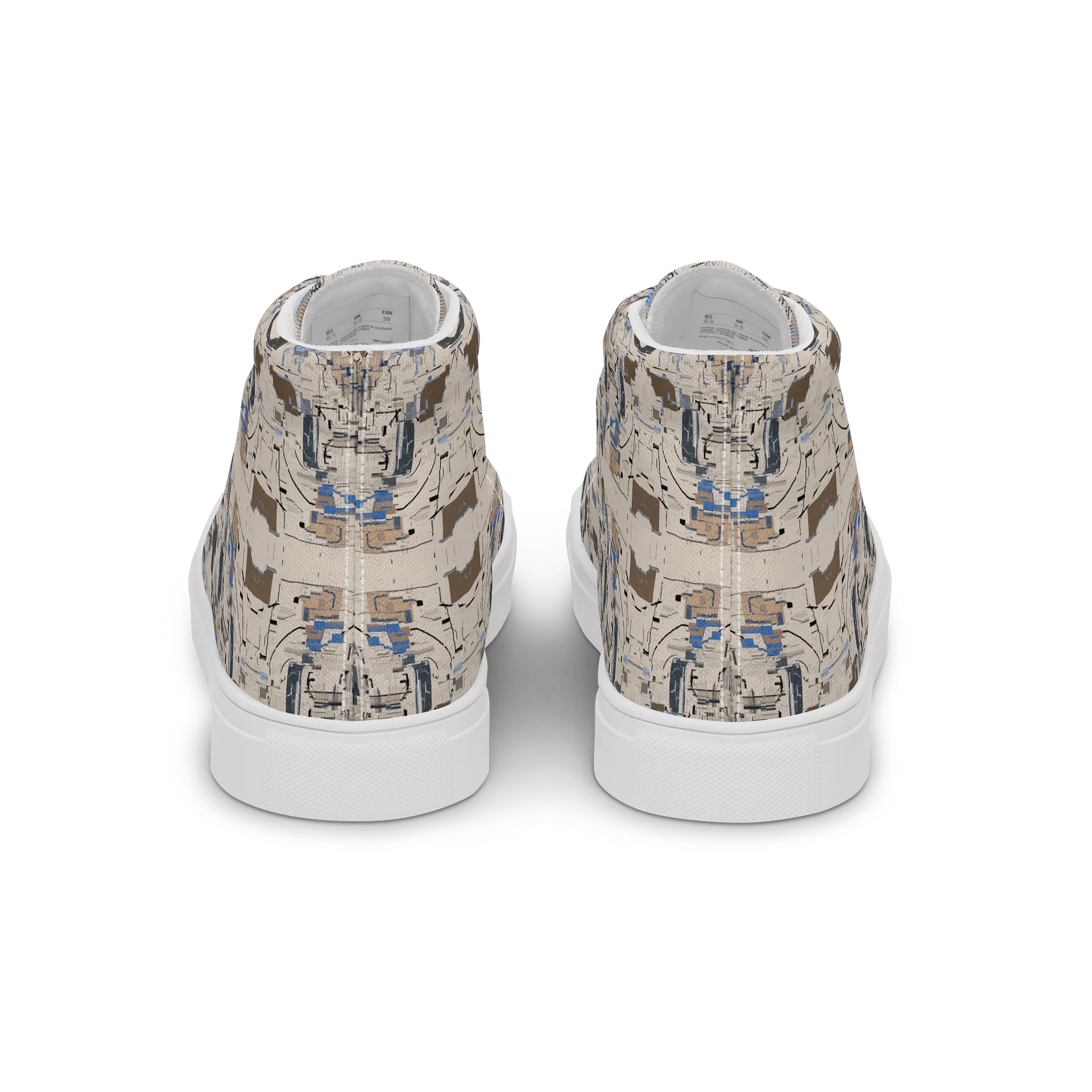 Foundation Men's High Top Canvas Shoes product image (7)