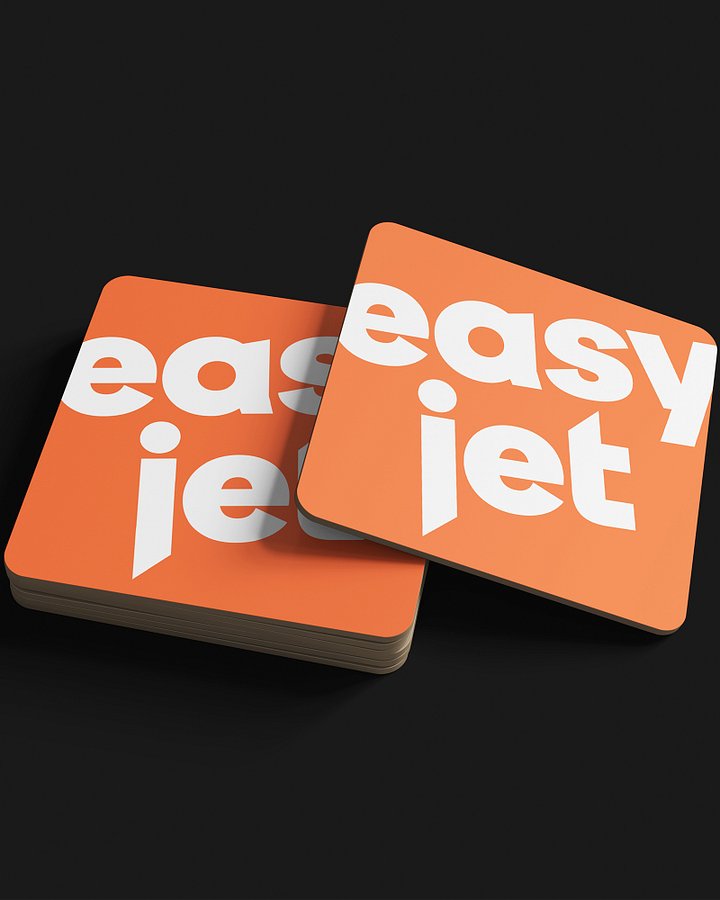 flght EASYJET EMOJI Coaster product image (1)