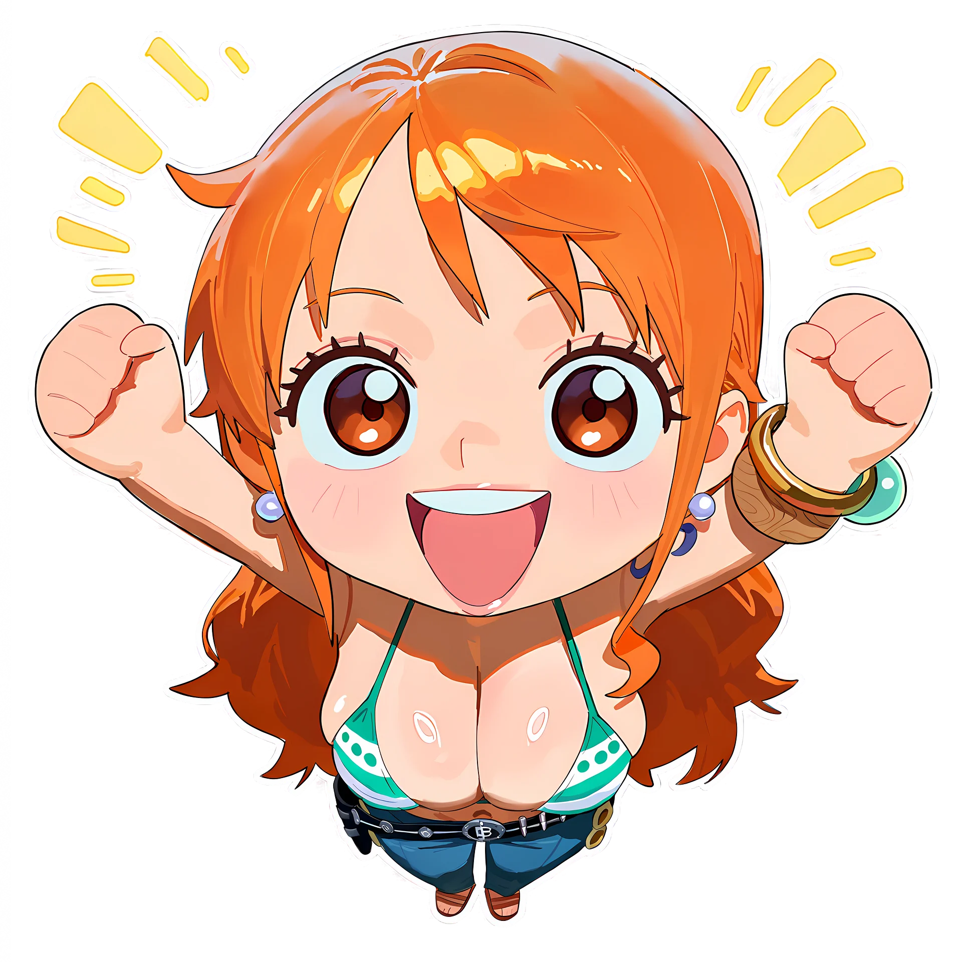 Nami Chibi Sticker product image (2)