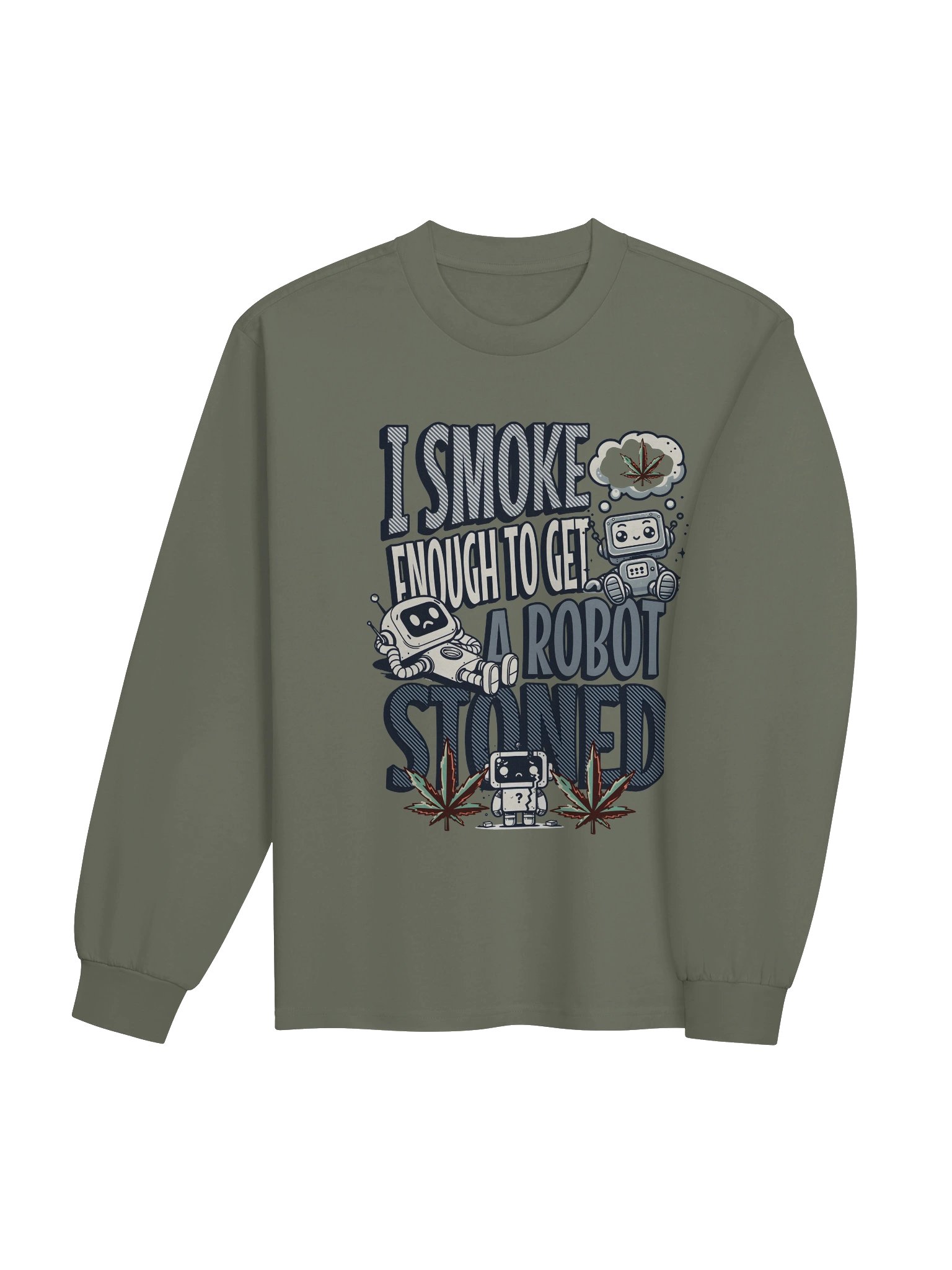 Robot Stoned Long Sleeve Shirt product image (15)