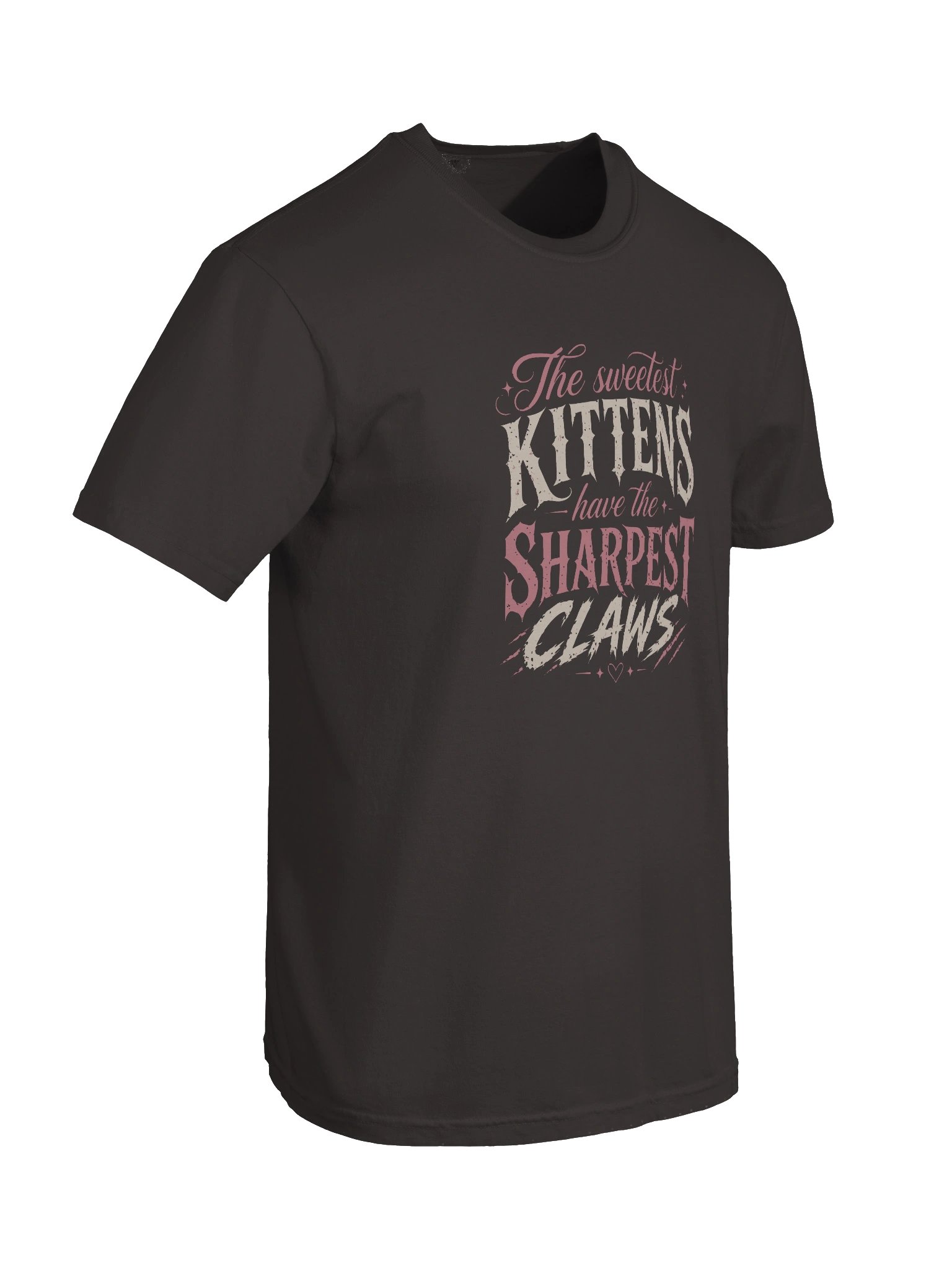 The Sweetest Kittens Have The Sharpest Claws T-Shirt product image (28)