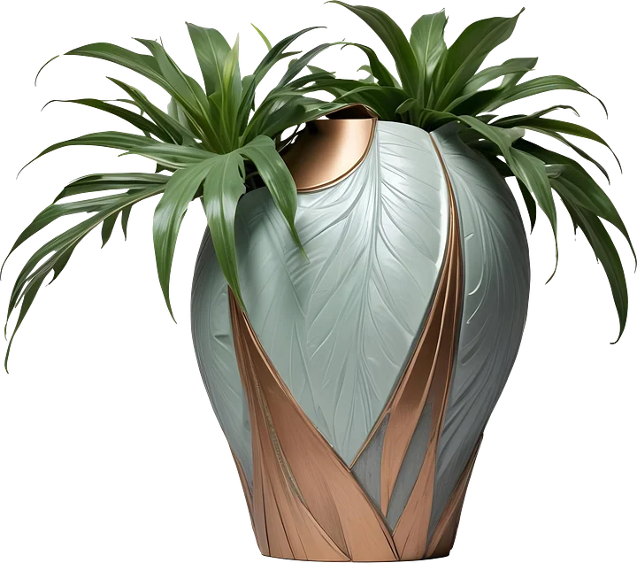 Art Deco Vase – Gatsby Grace PNG product image (1)