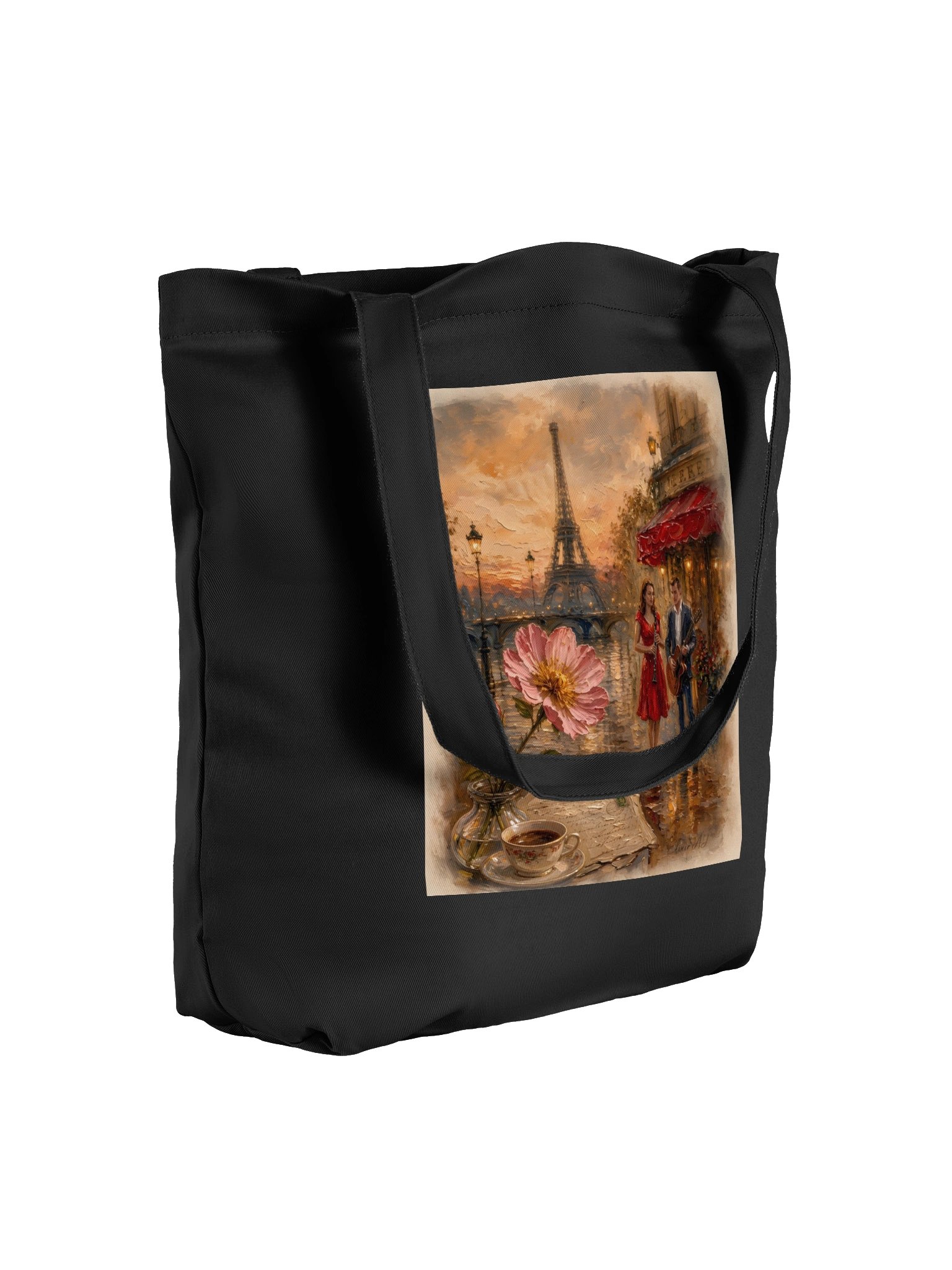 Petite Fleur – Romantic Paris Eco Tote Bag by Elixir AJ product image (8)