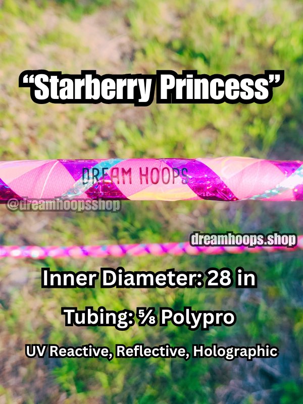 Starberry Princess – 28'' 5/8 Hula Hoop product image (1)