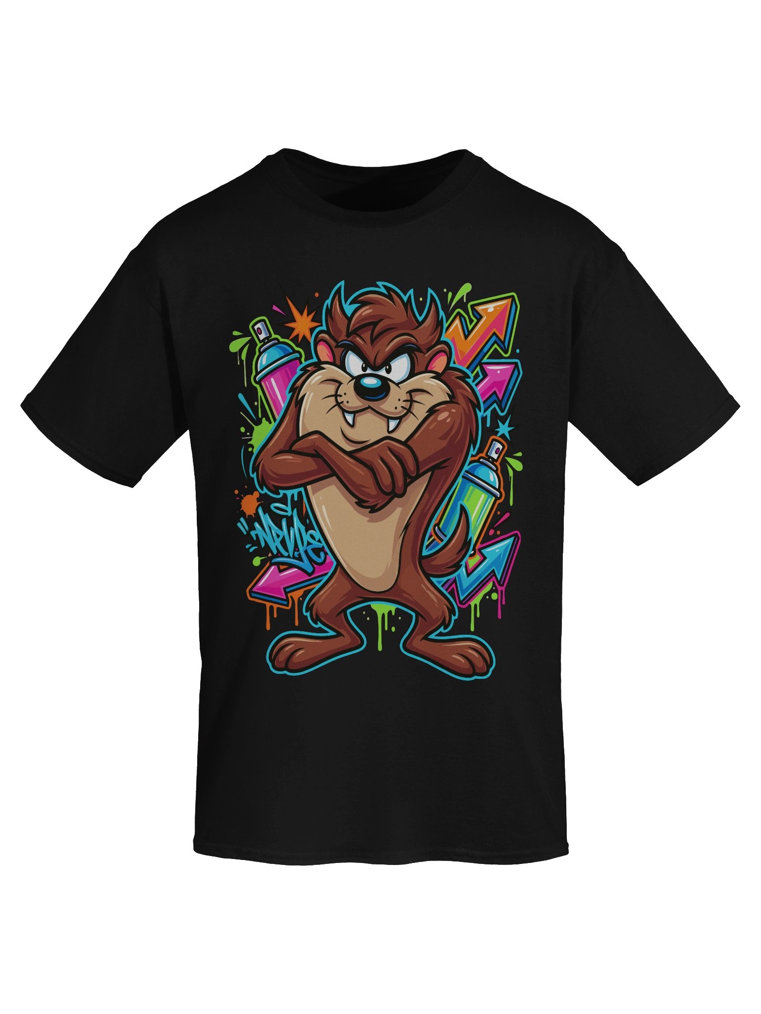 Tasmanian Devil graffiti t-shirt product image (55)