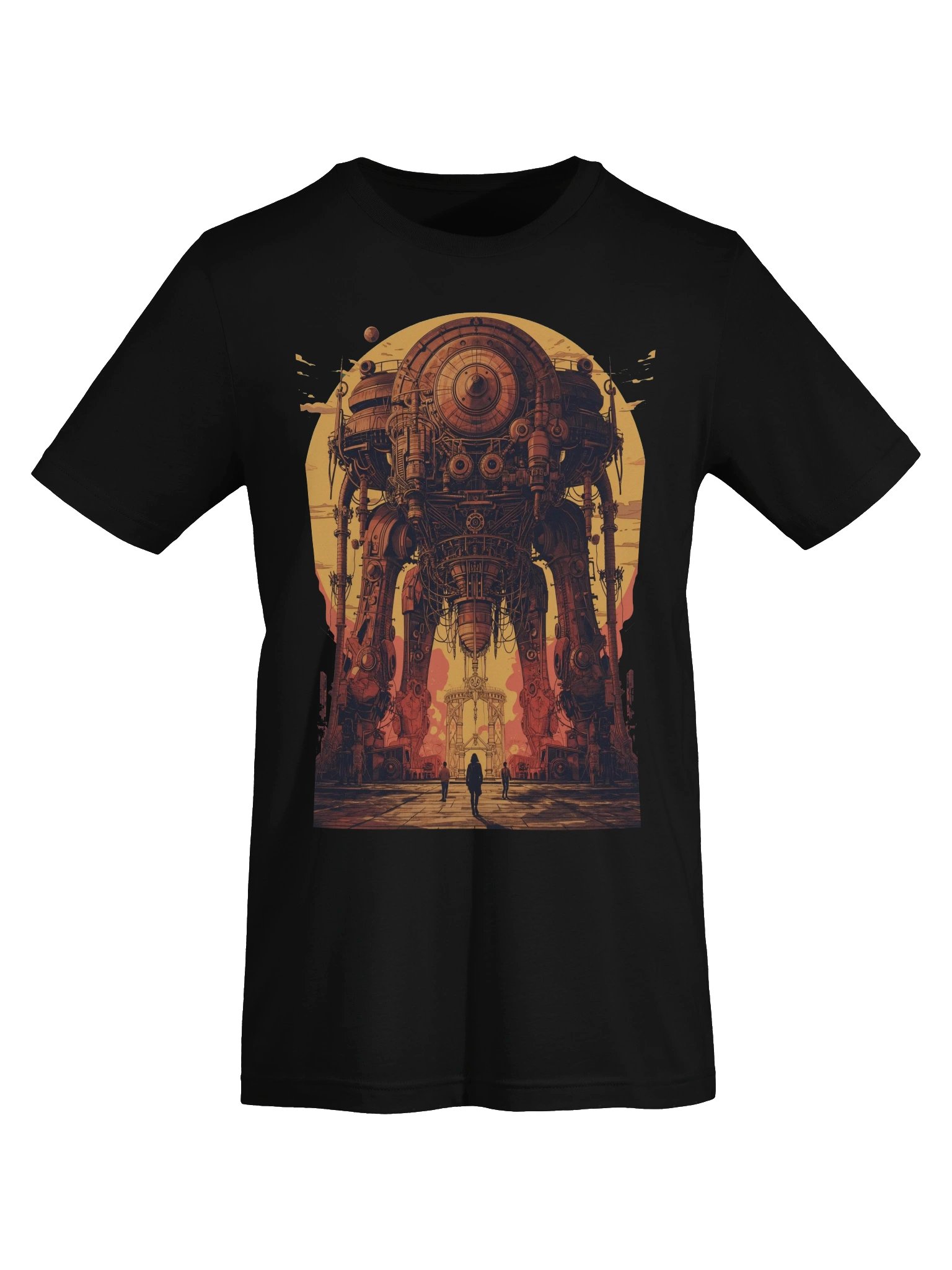Sunset Mecha Giant Lightweight T-Shirt product image (4)