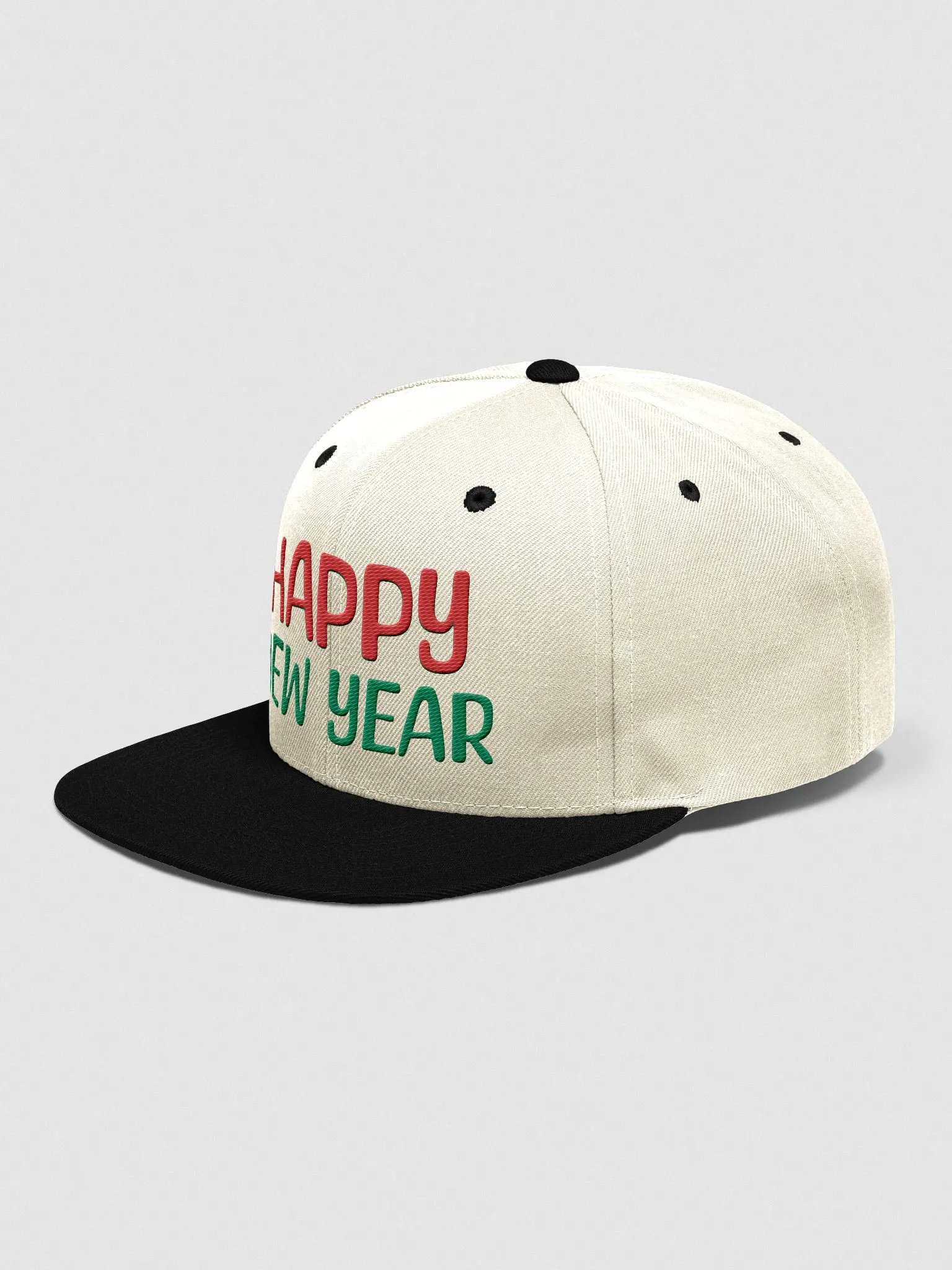 Embroidery New Year Snapback Cap product image (38)