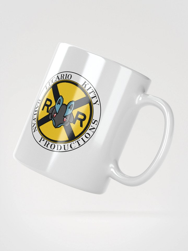 Lucario Kitty Railfan Productions logo Mug product image (5)