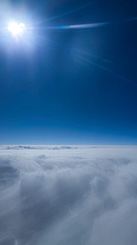 Being up here with you… ✈️ 

…in the clouds with your warm sun rays is the most comfort I’ve had since you left. 

I know not...