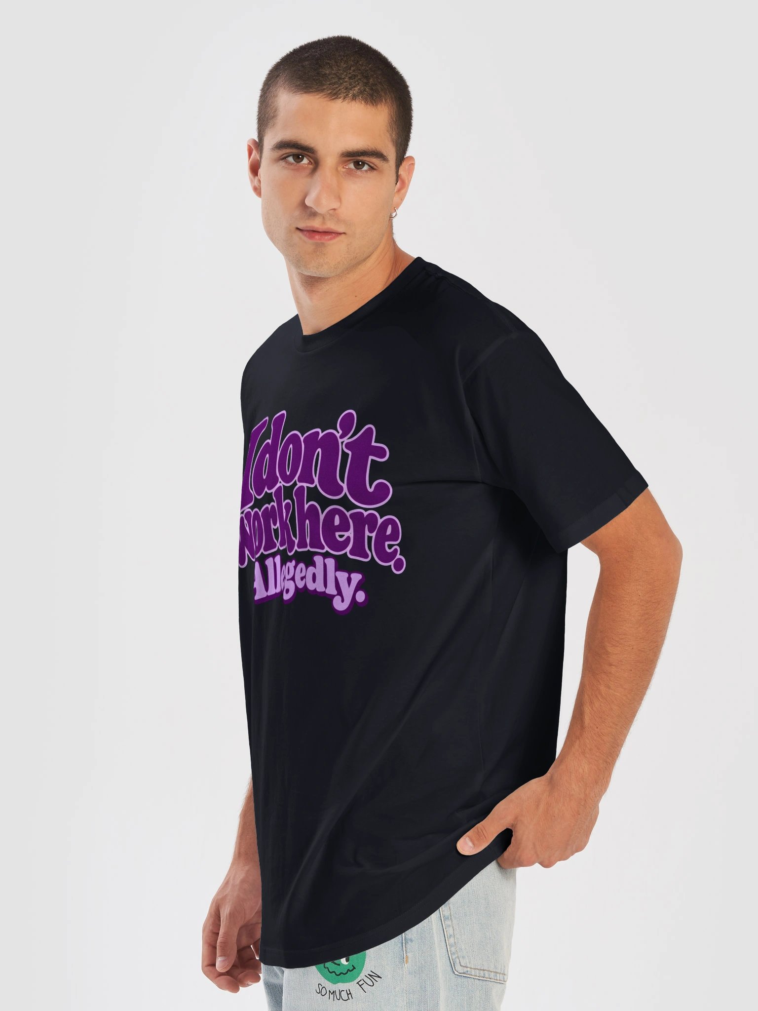 I Don’t Work Here. Allegedly. T-Shirt product image (7)