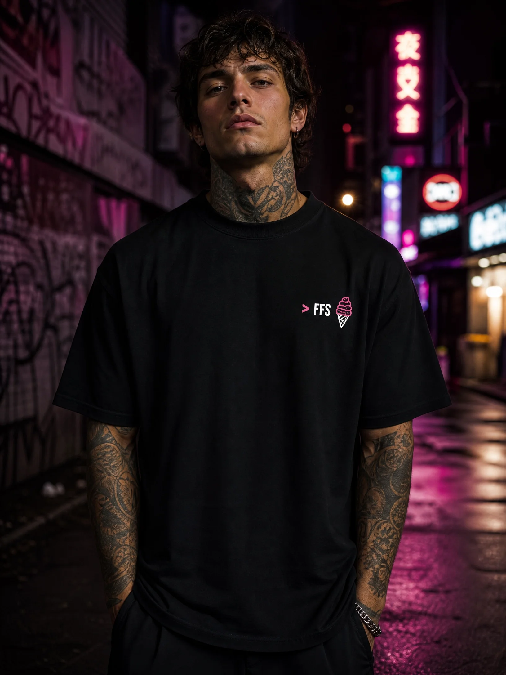 System Error: Ice Cream Machine Offline | Fast Food Heavyweight Tee product image (3)