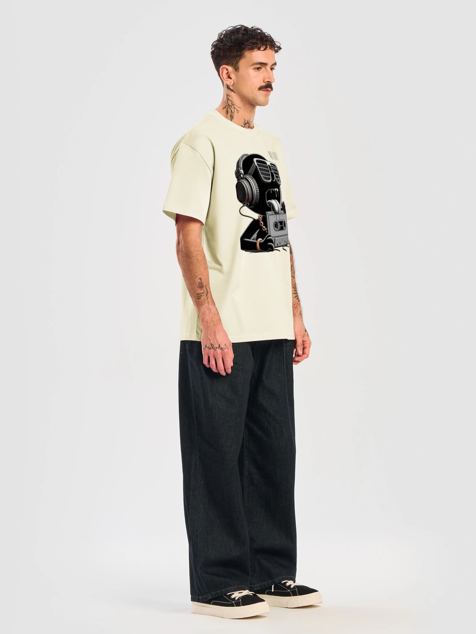 MARS Cassette Cartoon Box Tee product image (26)