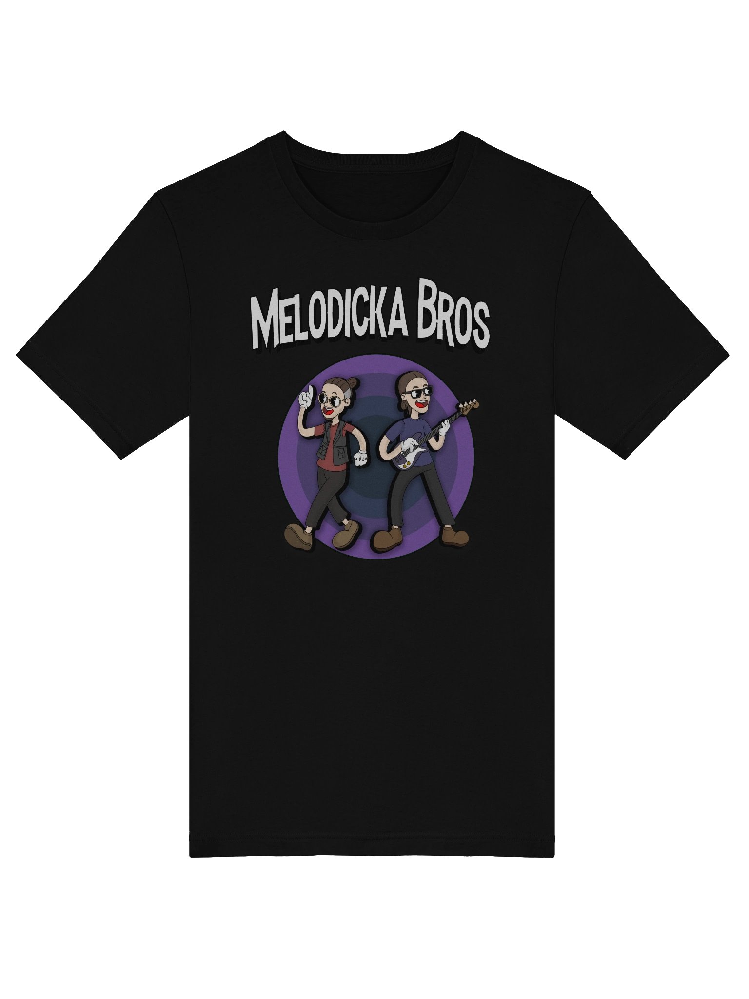 Melodicka Bros Cartoon (Black) product image (5)