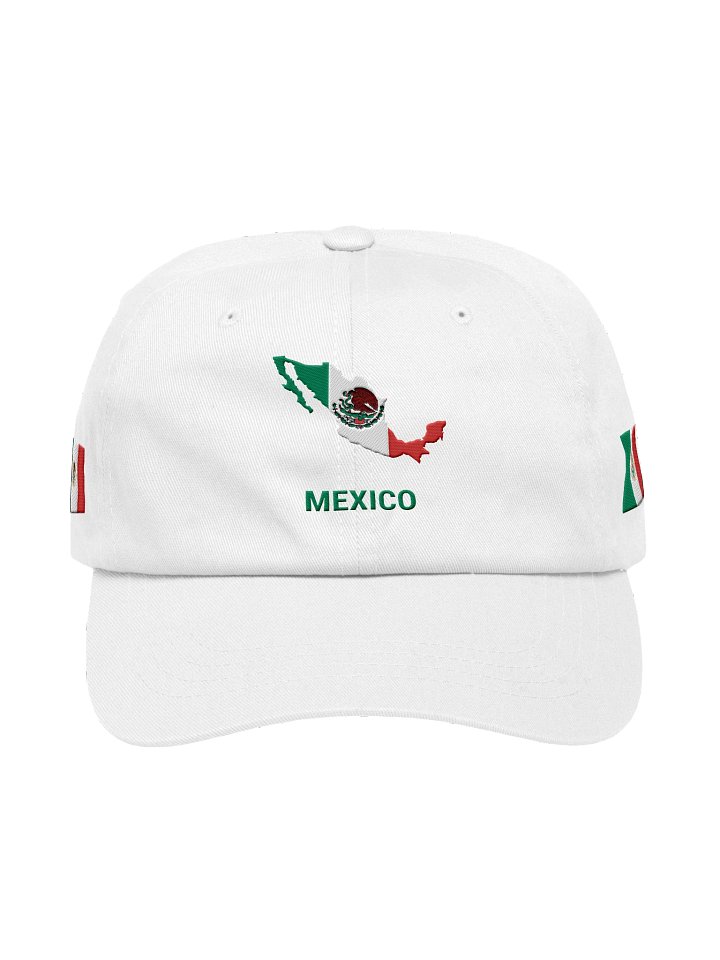Mexico 2026 World Cup Flag Dad Hat - Mexico Soccer Fan Cap - Premium Embroidered Chino Cotton Twill product image (1)