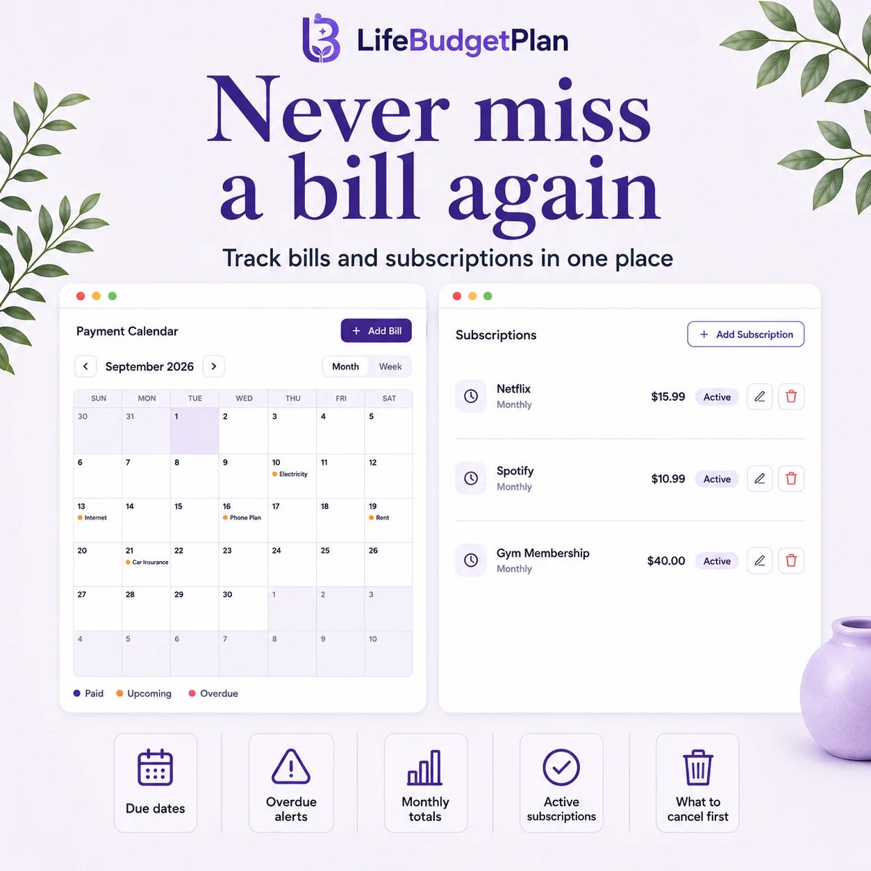 All in one paycheck planner.one simple system to know what's safe to spend product image (4)