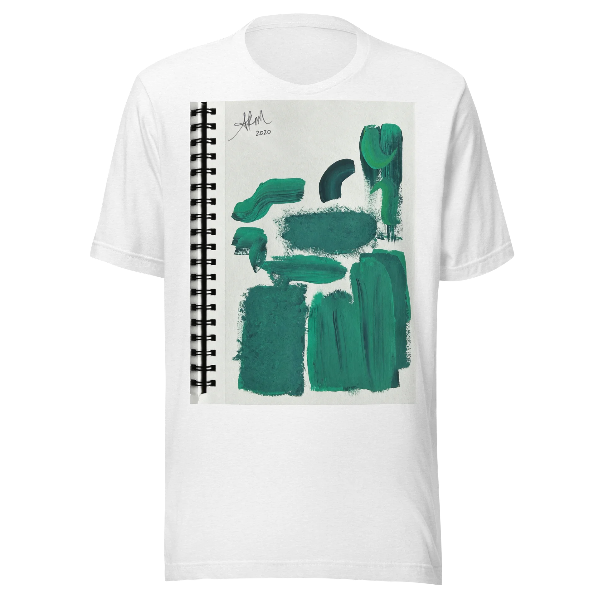 AK’s Emerald Brushstrokes T-Shirt product image (1)