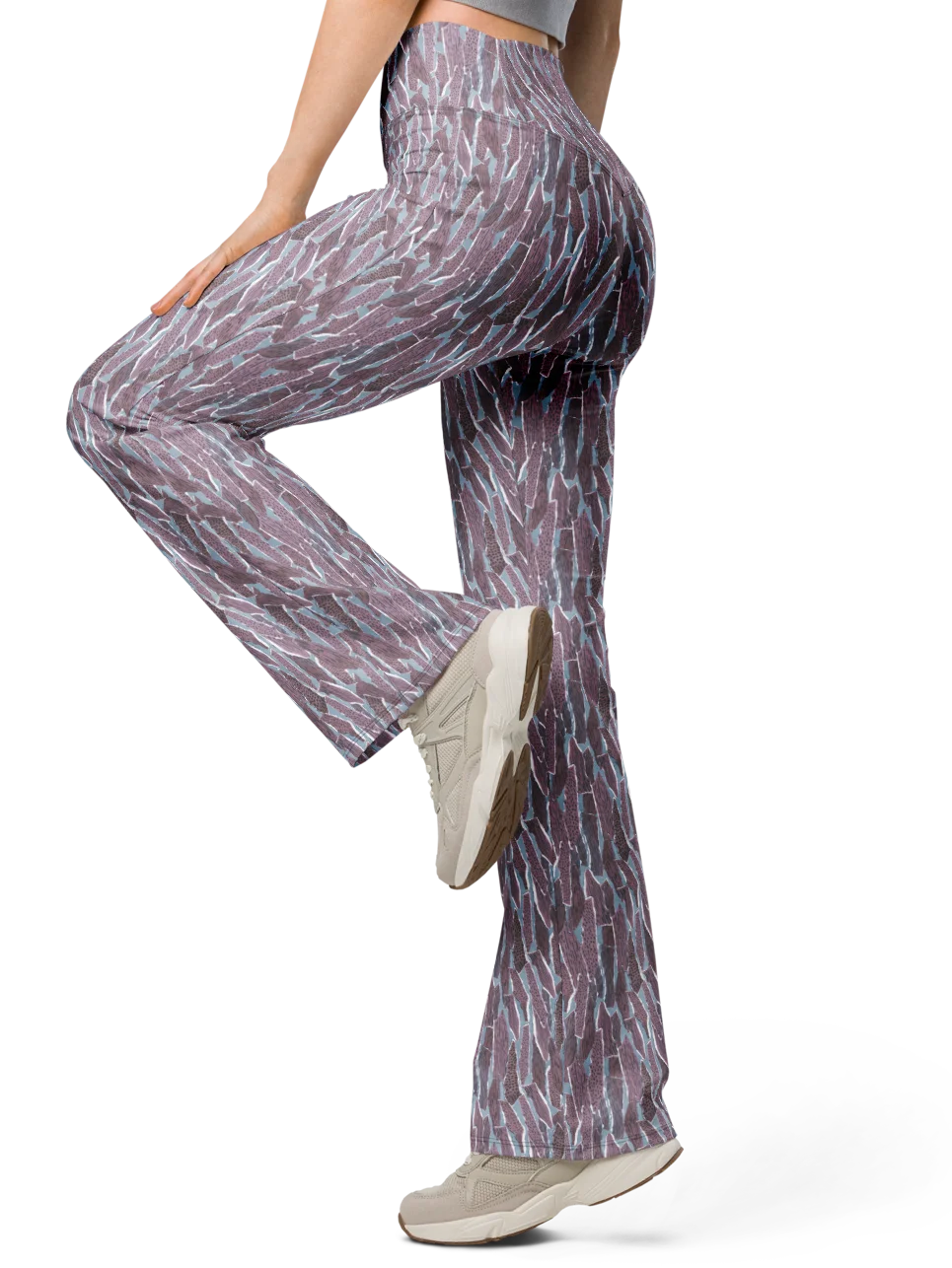 "Wild Purple" Flare Leggings product image (2)