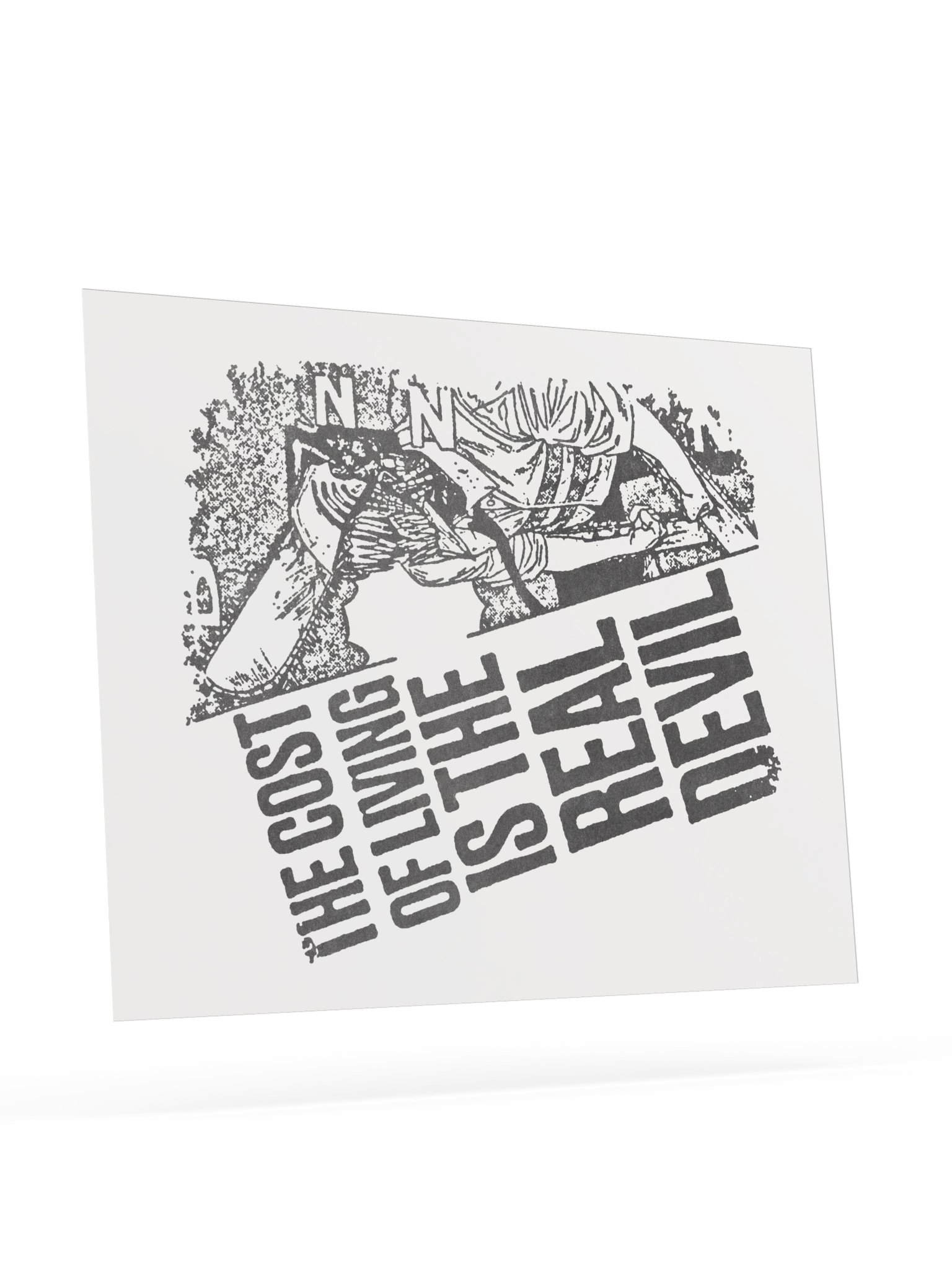 COST OF LIFE ! Art Print. product image (49)