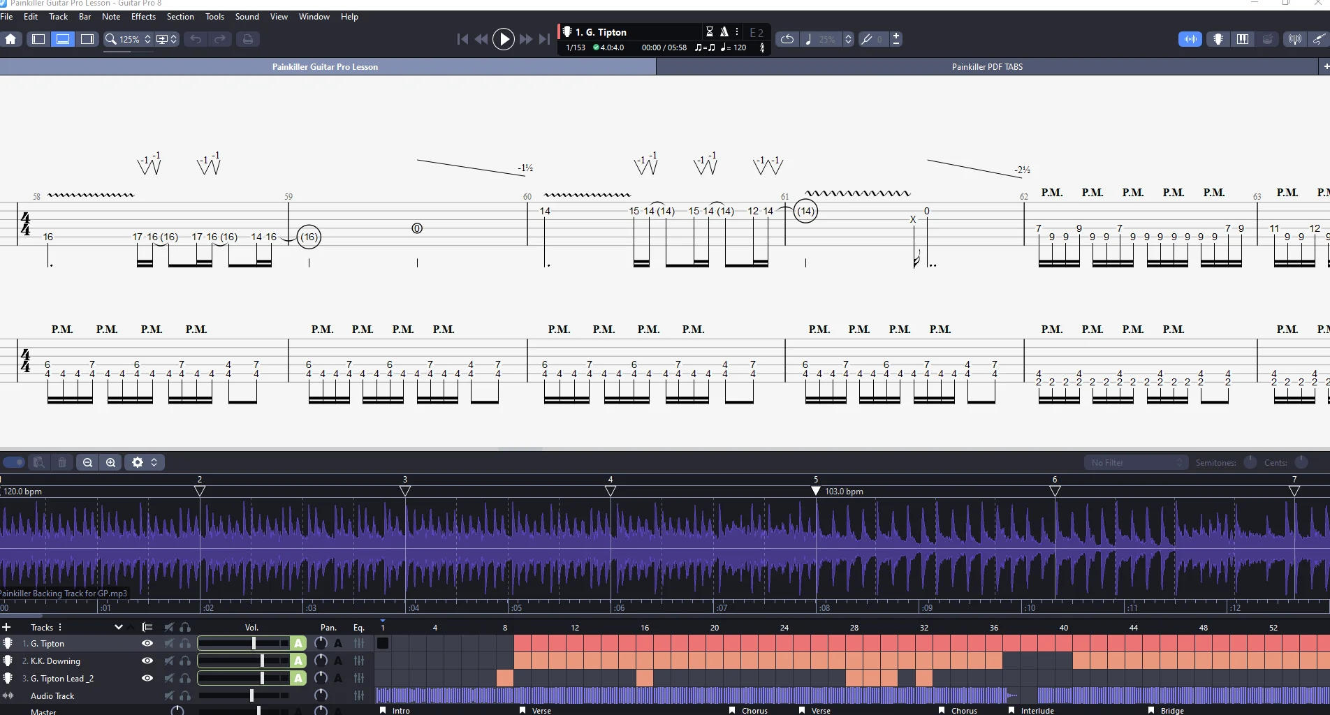 Painkiller | PDF Tab + Guitar Pro | Judas Priest product image (3)