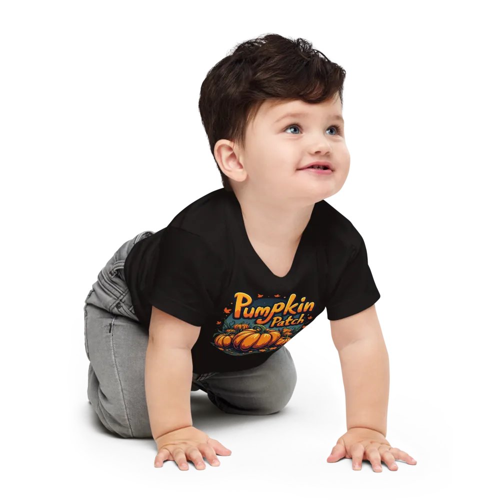 Starry Pumpkin Patch Baby Tee product image (5)