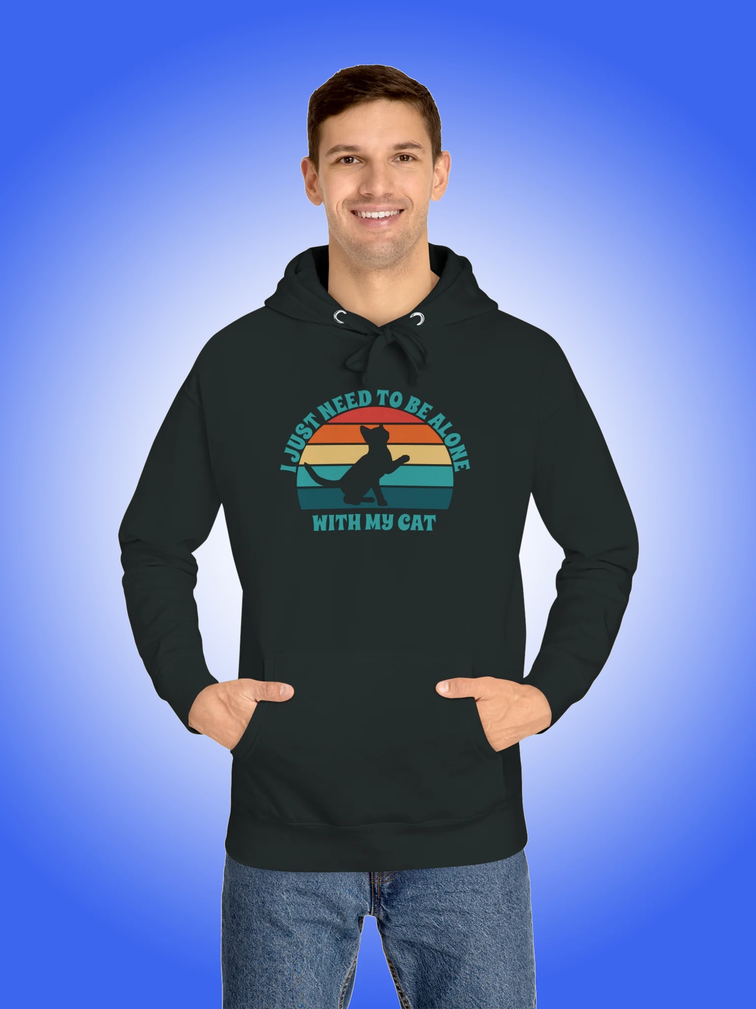 I Just Need To Be Alone with My Cat Sweatshirt product image (1)