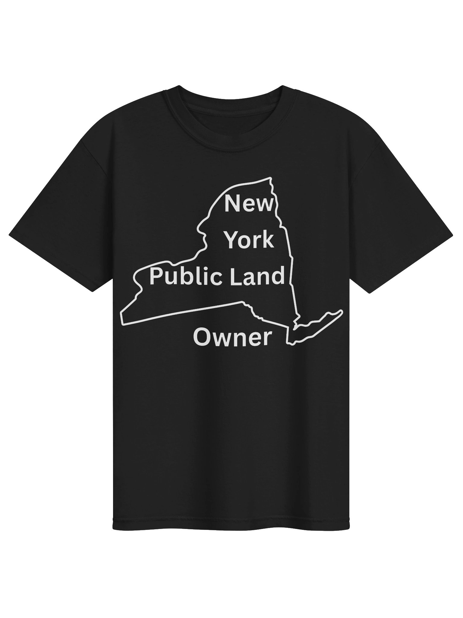 New York Public Land Owner T-shirt product image (4)