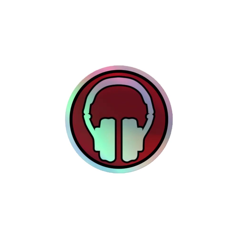 HoloTunes Over-Ear Headphones Sticker product image (1)