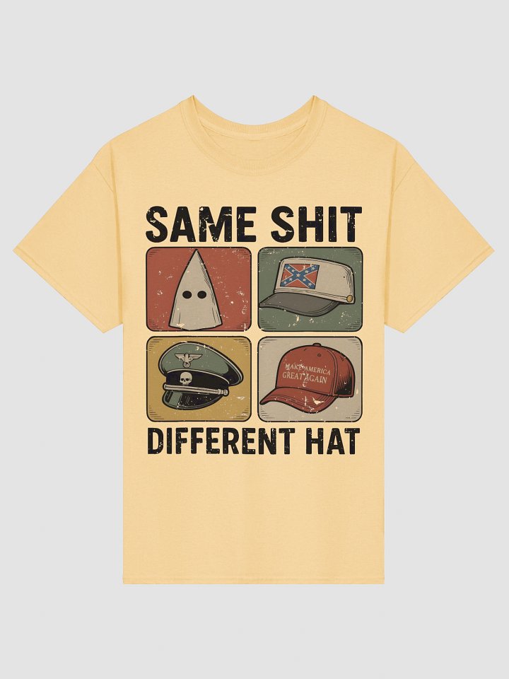 No Kings in America Anti Trump Shirt - Same Shit Different Hat Political Protest Graphic Tee product image (1)