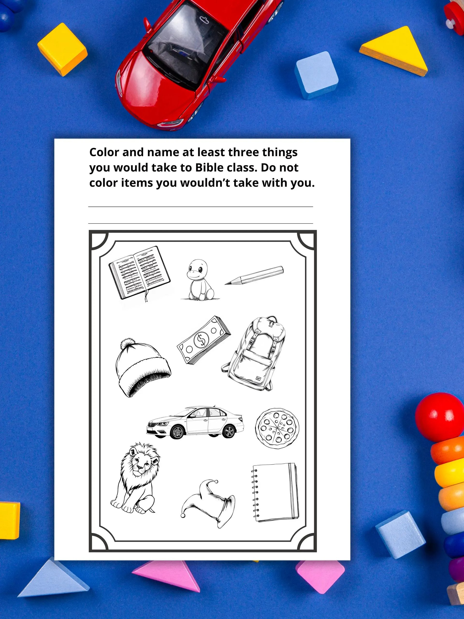 Tiny Prayers and Playtime Childrens Busybook product image (7)