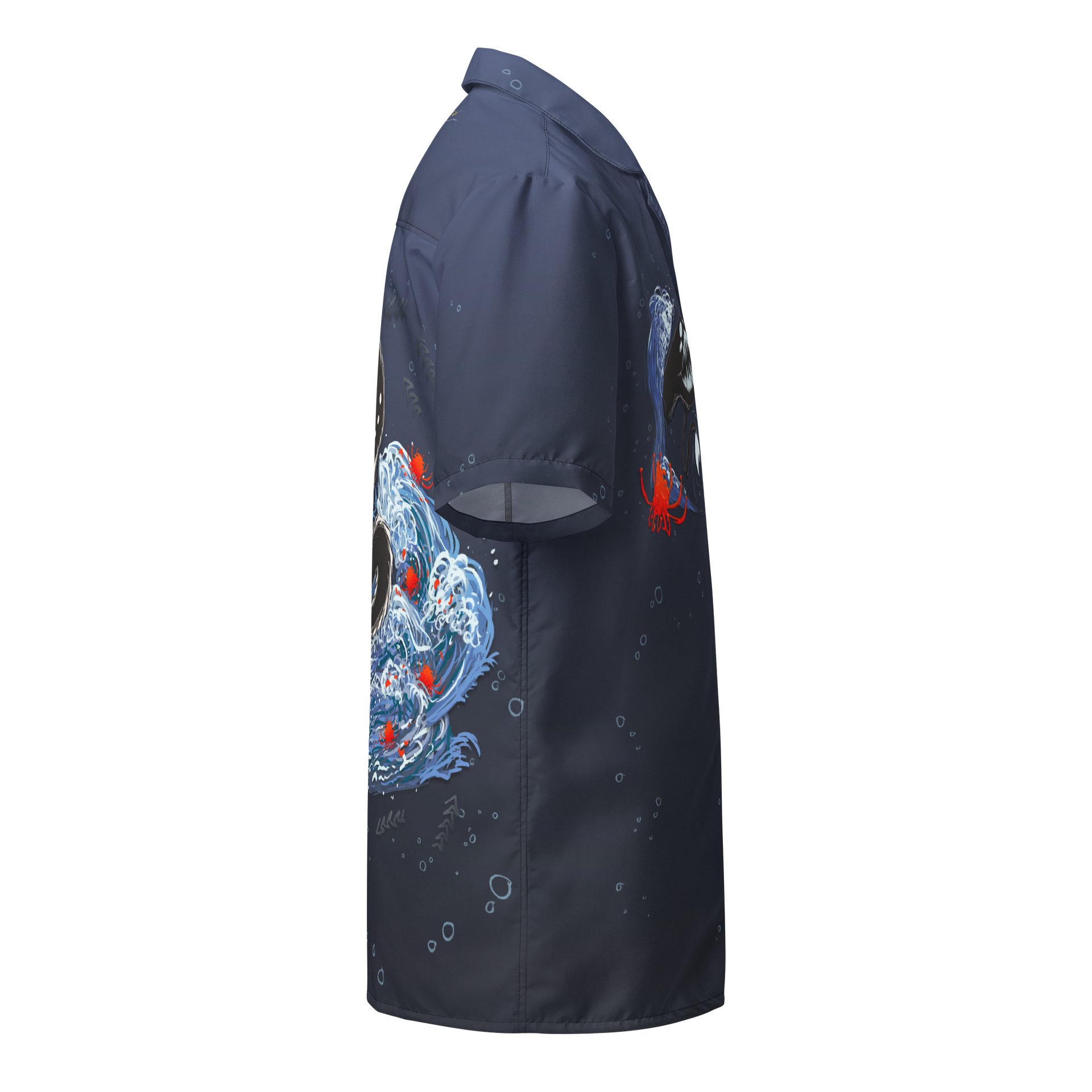 Dragonfish Sukajan Hawaiian Shirt product image (4)