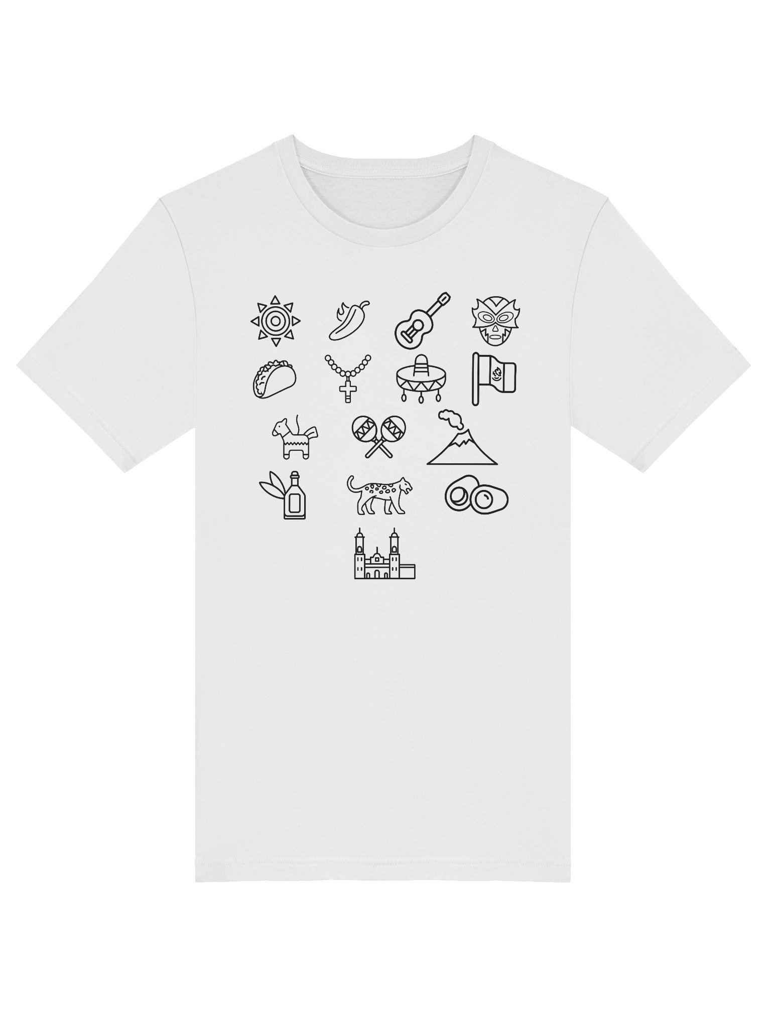 Puebla Icons T-shirt product image (41)