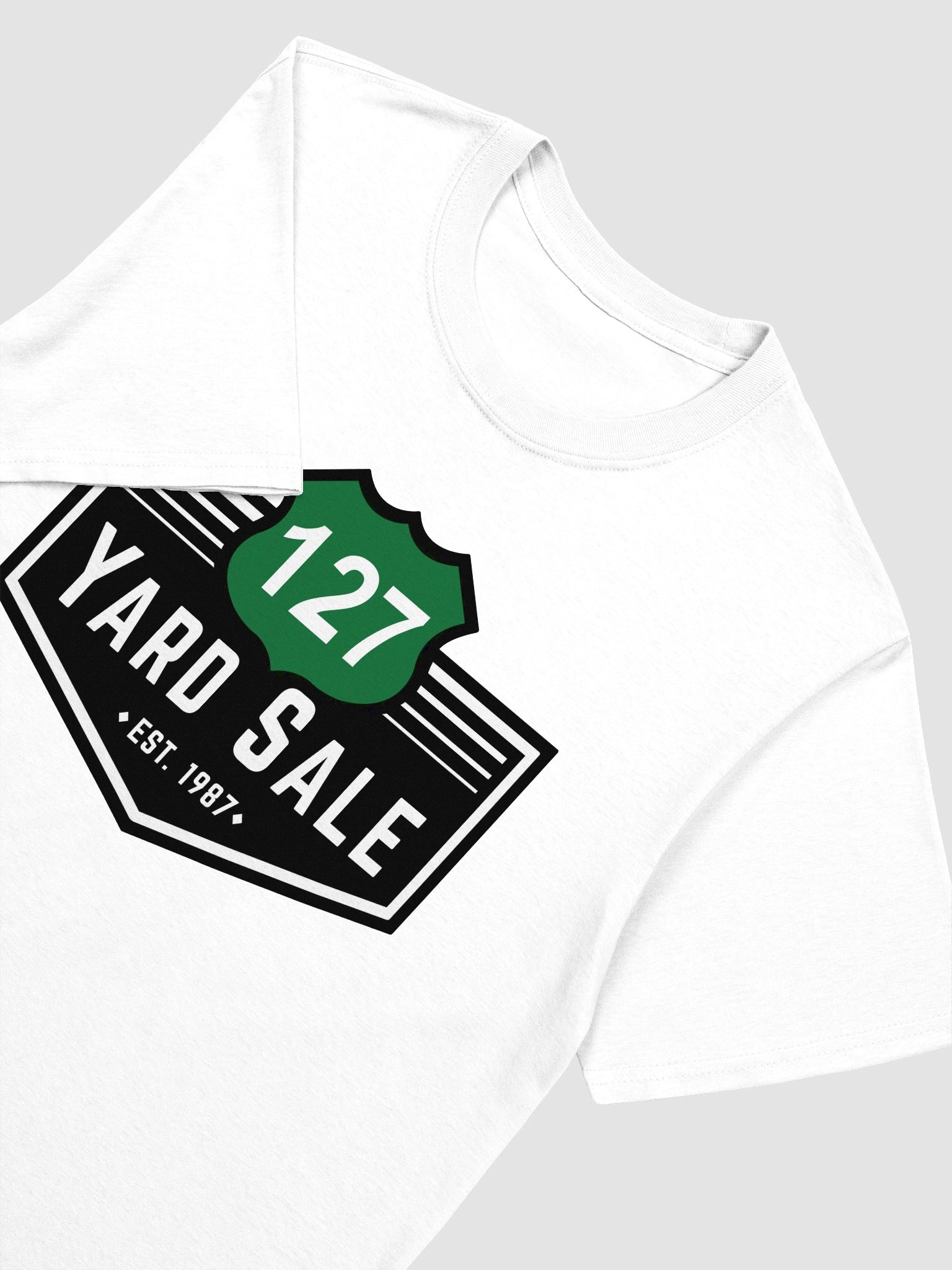 127 Yard Sale (2025) Vintage - Gildan Unisex Softstyle T-Shirt - White product image (3)