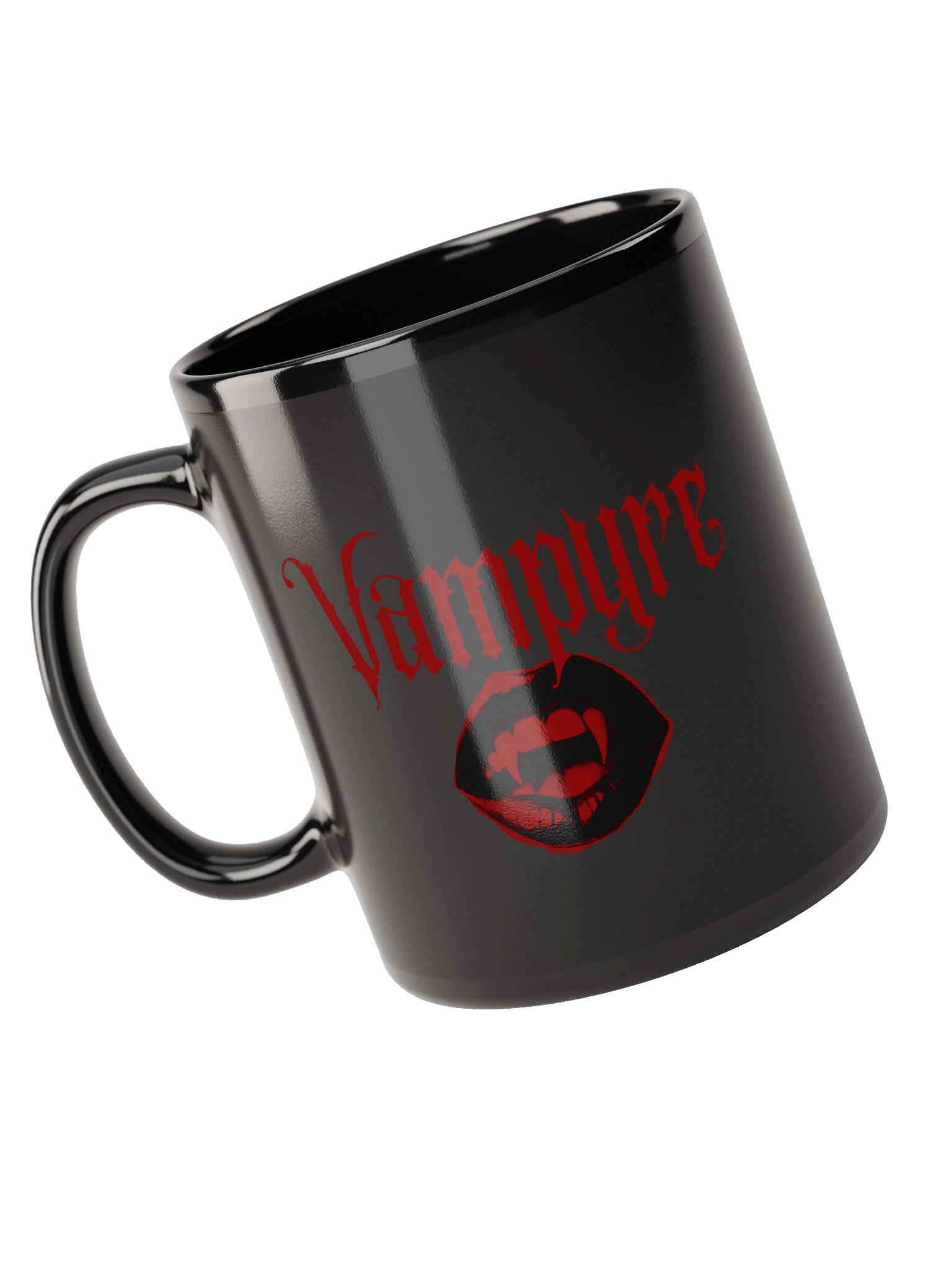Vampyre Kiss Black Glossy Mug product image (3)