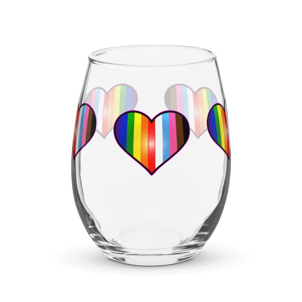 Love is Love Wine Glass product image (1)