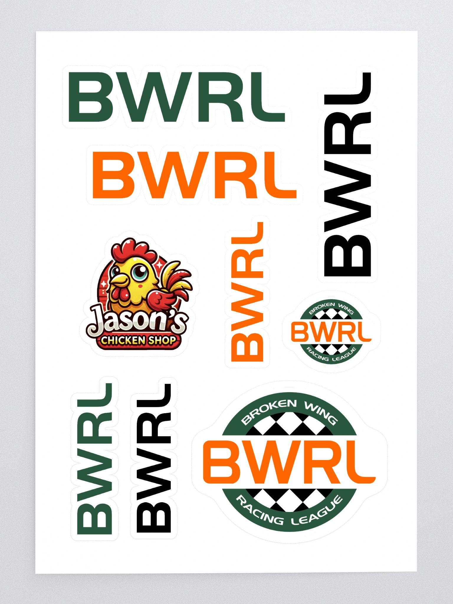 BWRL Sticker Sheet product image (3)