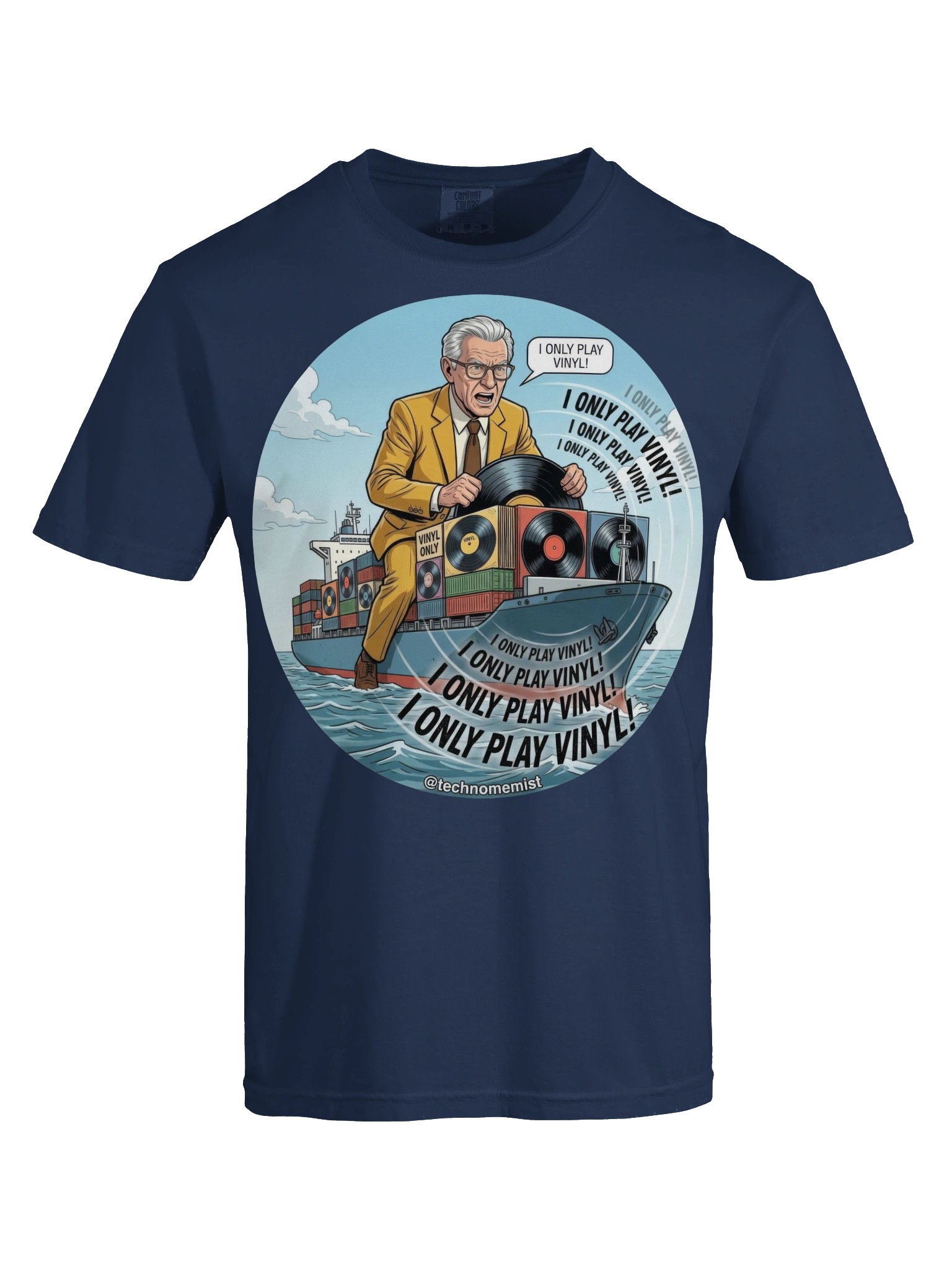 I Only Play Vinyl! Shirt product image (6)
