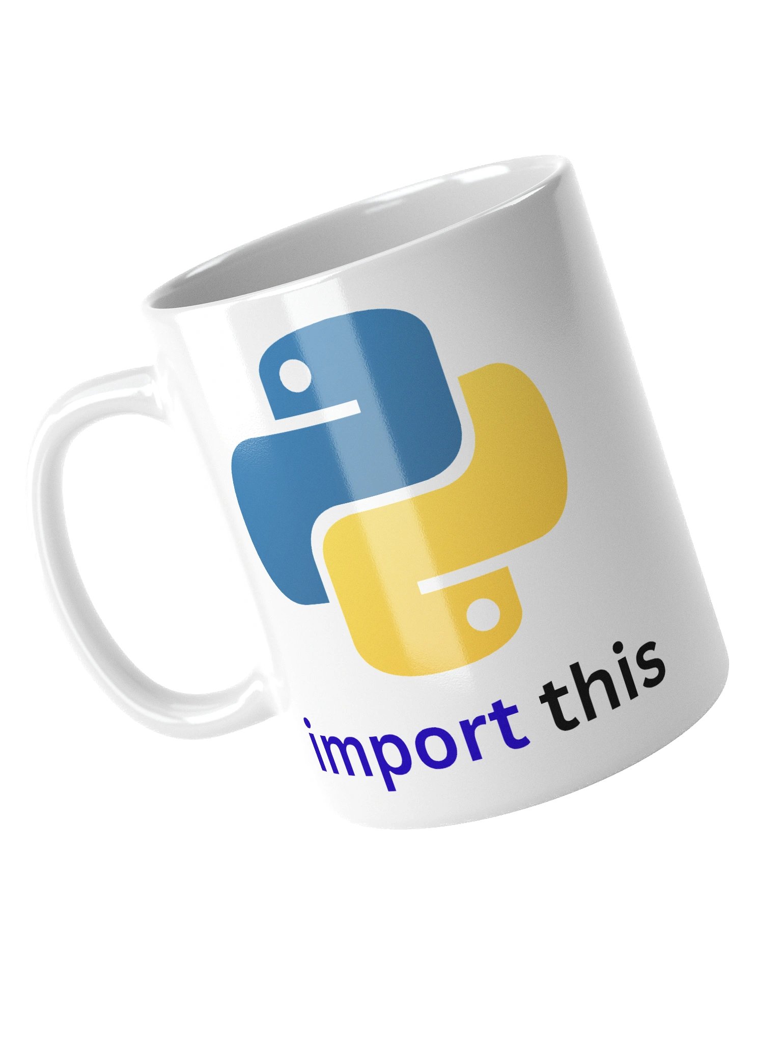 Pythonic Zen White Mug product image (3)