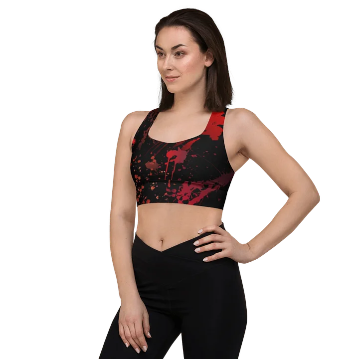 Rogue Splatter Claw Longline Sports Bra product image (2)