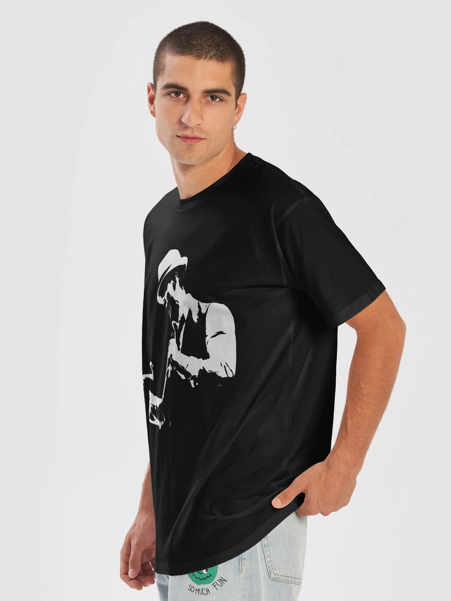 Camiseta Negra Con Silueta product image (7)