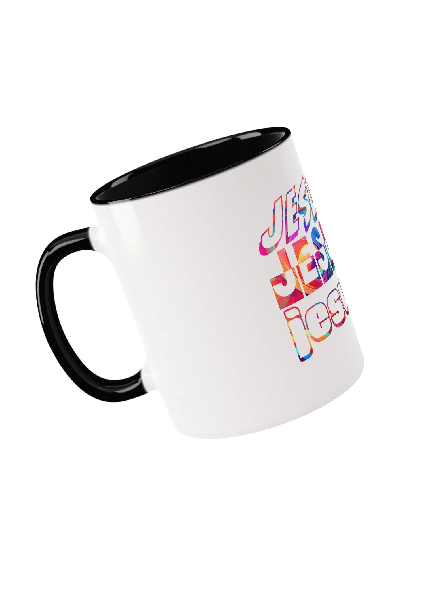The Name of Jesus Collection - Ceramic Mug with Colour Inside product image (2)