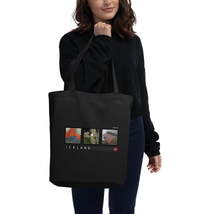 Iceland Volcano Tote Bag product image (2)