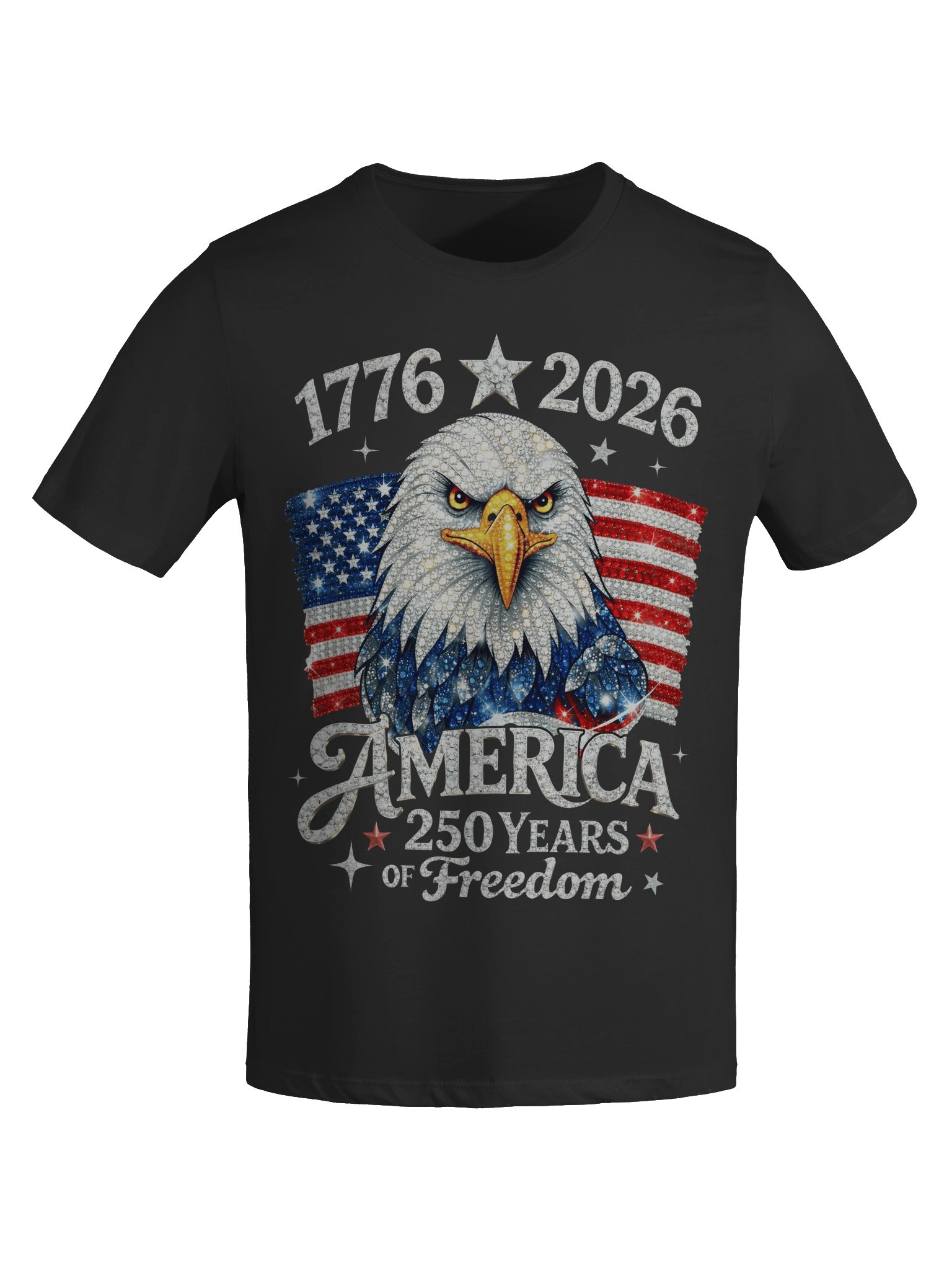 Sparkling Eagle Freedom - Women's T-Shirt product image (7)